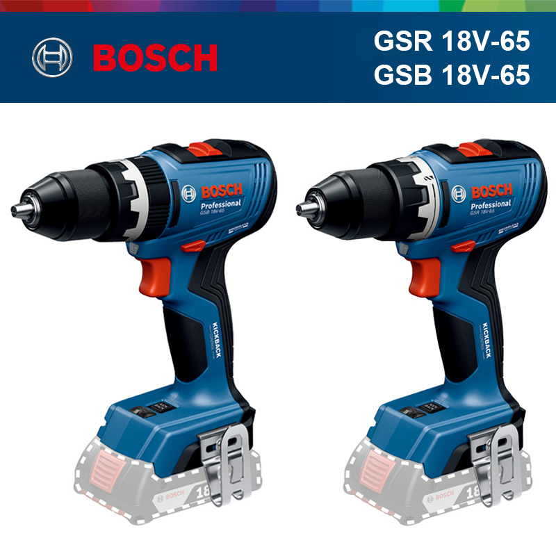 Bosch Drill Gsb 18V - Аккумуляторная бесщеточная дрель-шуруповерт BOSCH GSR 18V-65