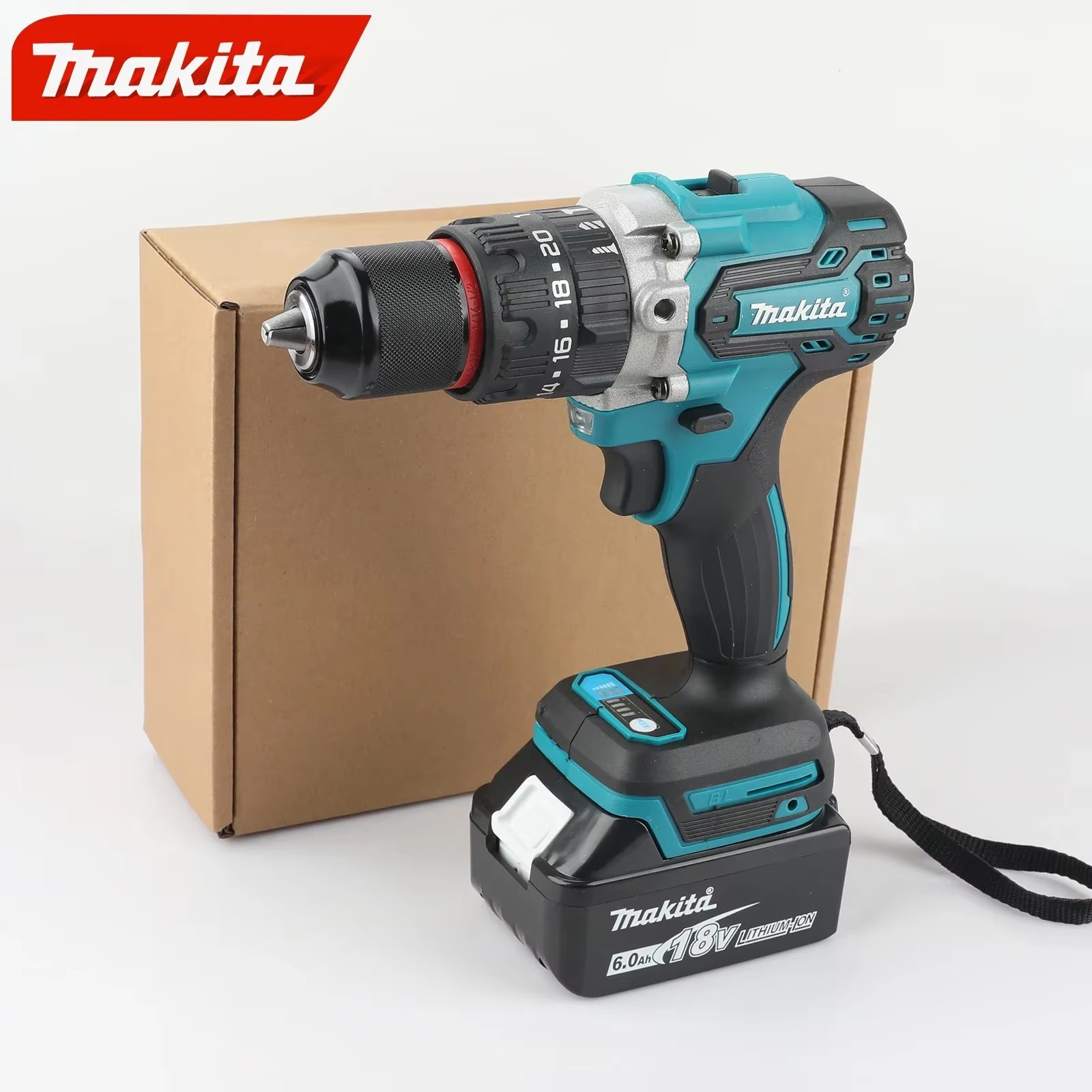 Makita Drill Ddf484 - Бесщеточная аккумуляторная дрель-шуруповерт Makita DDF487, комбинированный