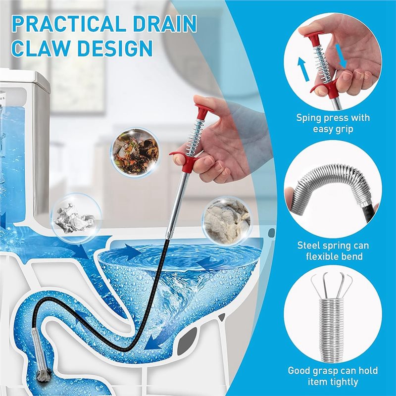 ABNL Инструмент для удаления в – обзор и цена Drain Snake Flexible