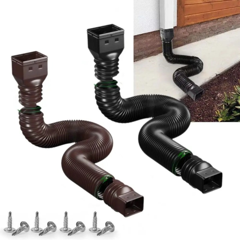 Гибкий выдвижной удлинитель во – обзор и цена Flexible Hose Braided