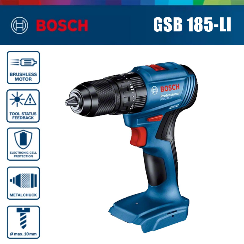 Бесщеточная аккумуляторная уда – обзор и цена Bosch Drill Gsb 18V