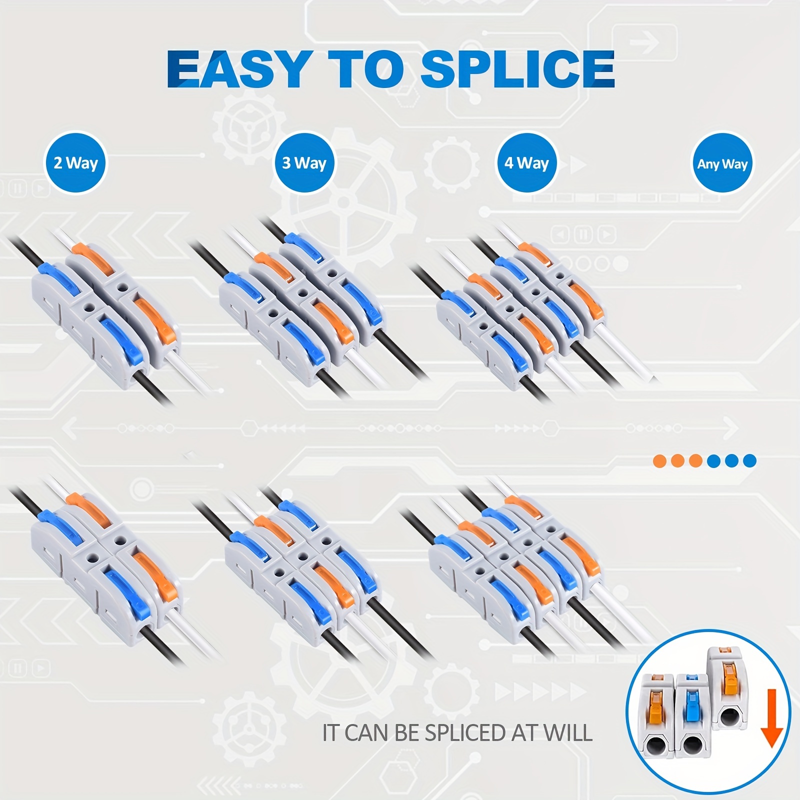 Рычажные соединители для прово – обзор и цена Push Fit Connector