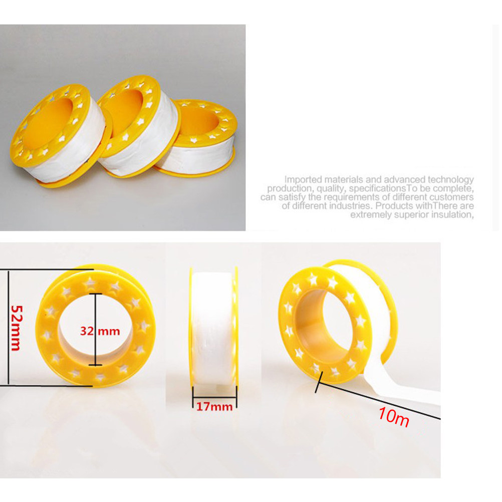 10 рулонов утолщенной высокока – обзор и цена Ptfe Tape Thread