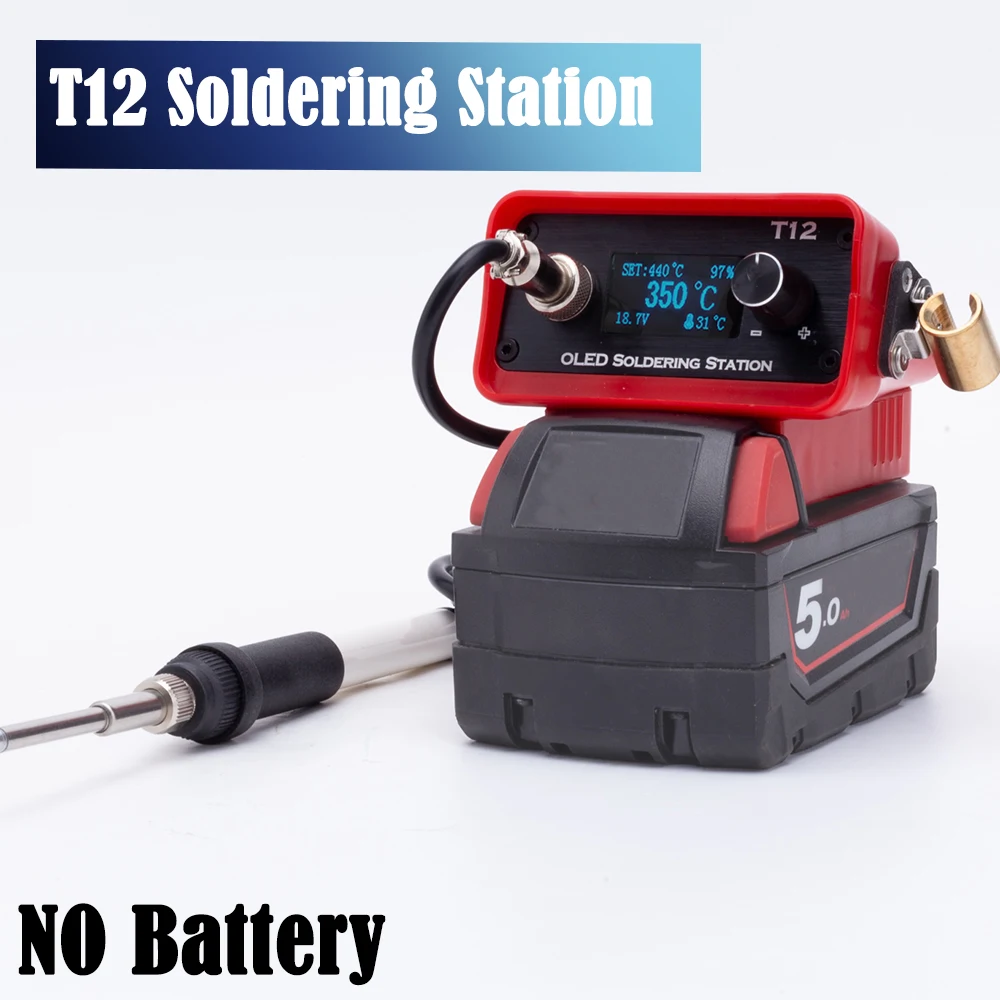 OLED T12 Беспроводная паяльная – обзор и цена Milwaukee Drill M12 Fuel