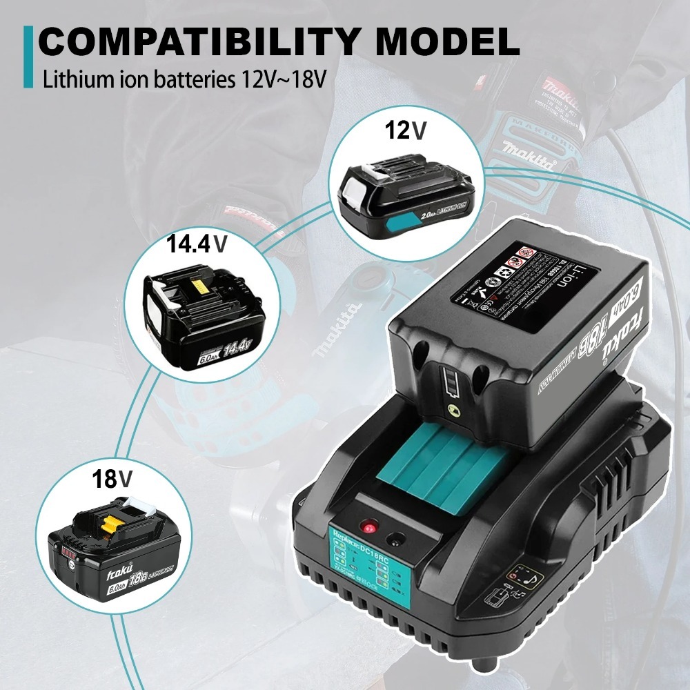 Зарядное устройство для литий- – обзор и цена Makita Drill Hp1640