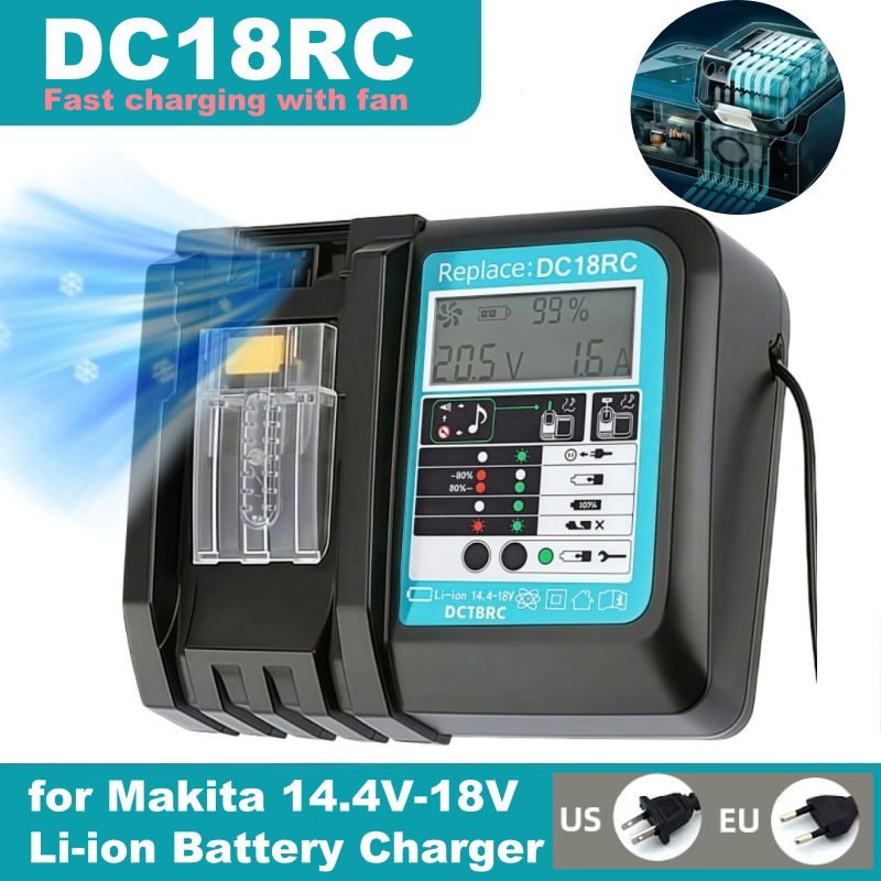 Зарядное устройство DC18RC с б – обзор и цена Makita Drill Hp1640